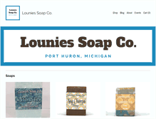 Tablet Screenshot of lounies.com